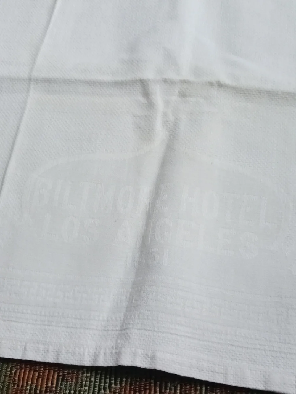 Biltmore Hotel Los Angrles Bathroom Linen Towel